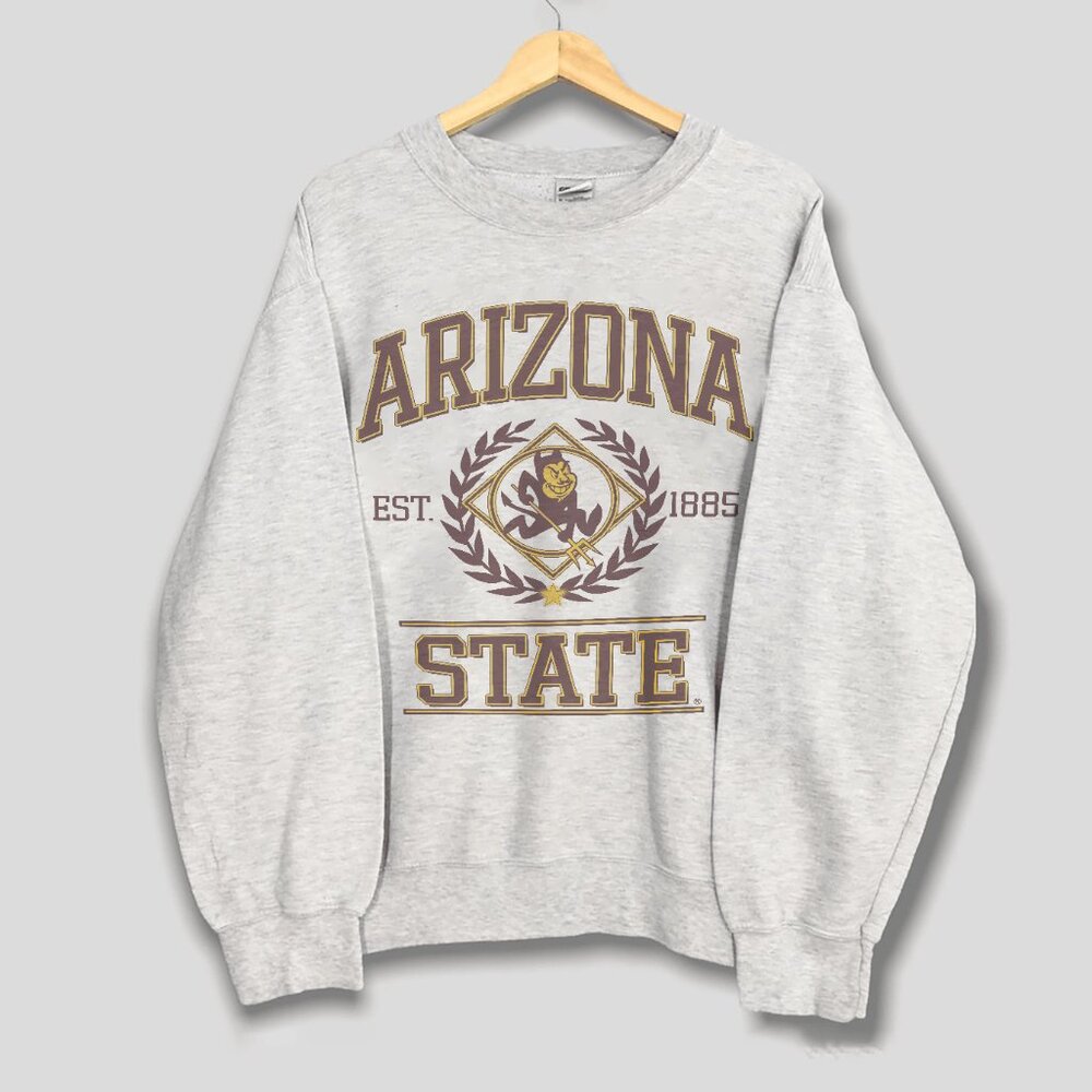 Vintage Arizona State Sun Devils Football Shirt, Arizona State University Shirt